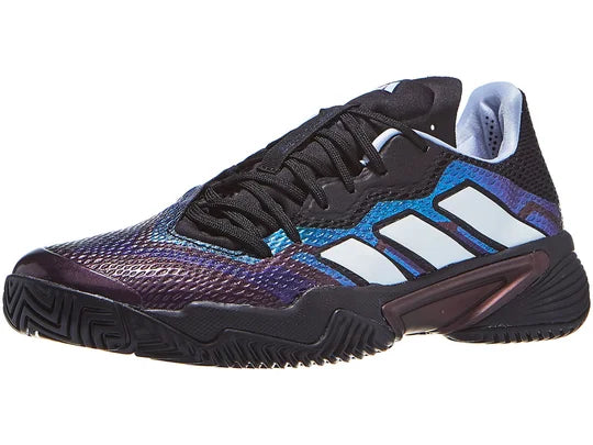 Tenis Adidas Barricade M (Negro/Blanco/Azul) HQ8415