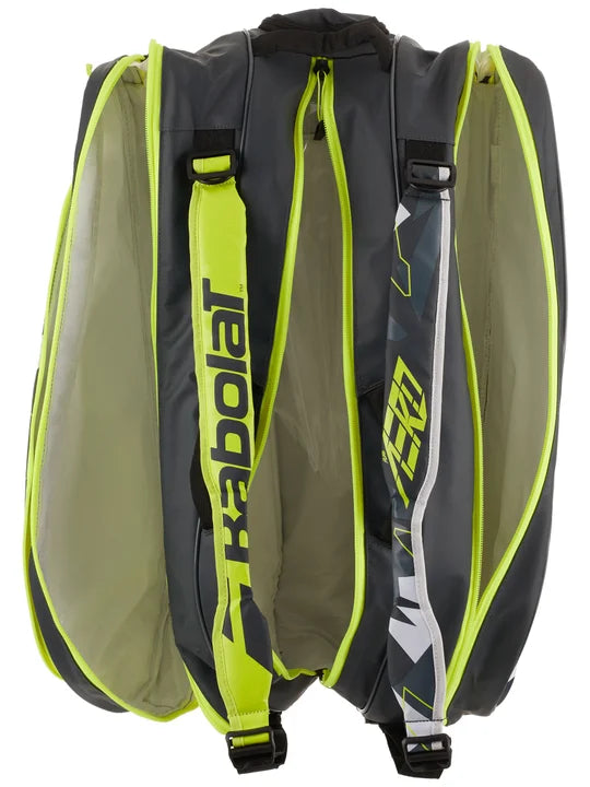 Maleta Babolat Pure Aero x12 (Grey/Yellow/White)