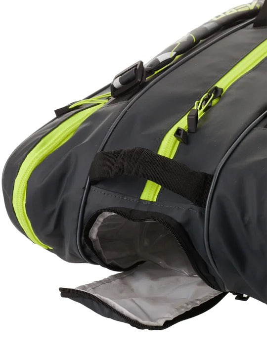 Maleta Babolat Pure Aero x12 (Grey/Yellow/White)