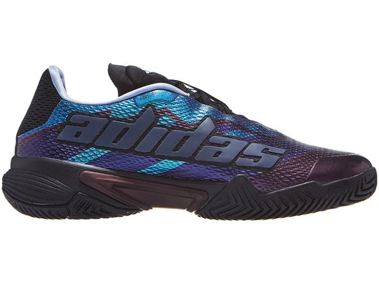 Tenis Adidas Barricade M (Negro/Blanco/Azul) HQ8415