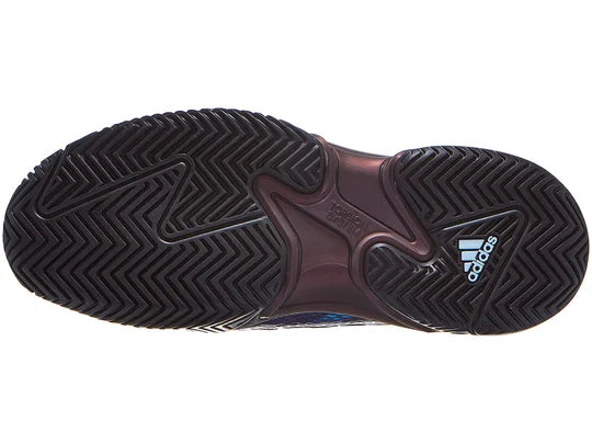 Tenis Adidas Barricade M (Negro/Blanco/Azul)