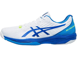 Tenis Asics Solution Speed FF 2  (White/Tuna Blue)