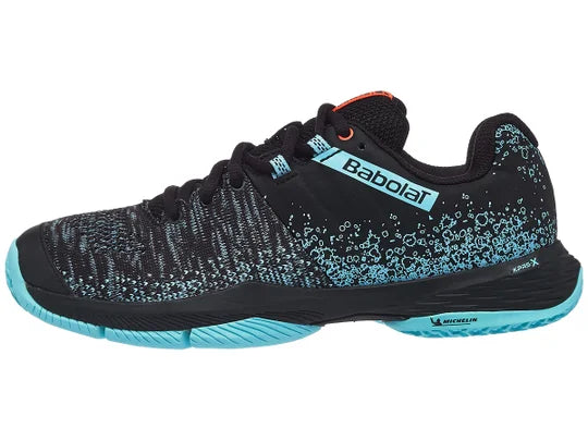 Tenis Babolat Sensa W (Negro/Turquesa) Dama