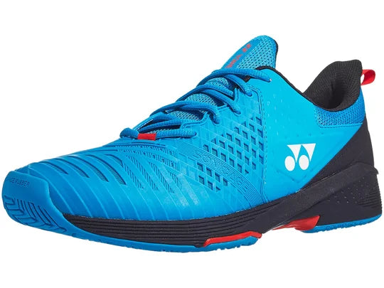 Tenis Yonex Power Cushion Sonicage 3 Wide Unisex (Blue/Black)