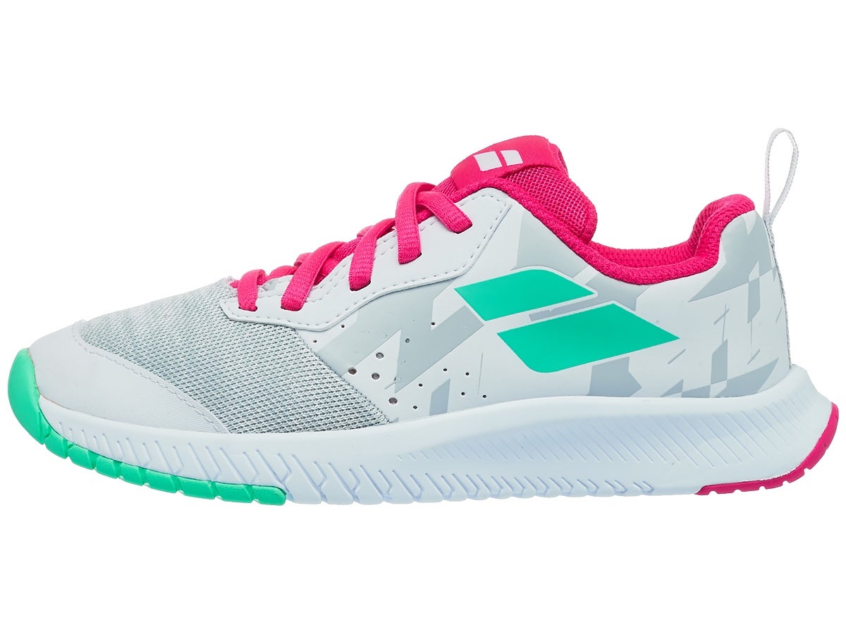 Tenis Babolat Pulsion AC Junior Blanco/Rosa