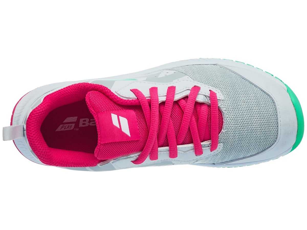 Tenis Babolat Pulsion AC Junior Blanco/Rosa