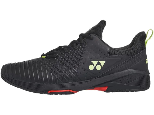 Tenis Yonex Power Cushion Sonicage3 Caballero Black/Lime