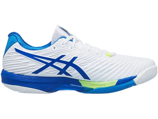Tenis Asics Solution Speed FF 2  (White/Tuna Blue)