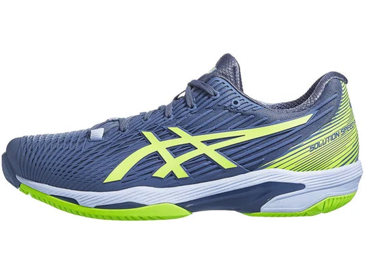 Tenis Asics Solution Speed FF 2 (Steel Blue/Hazard Green)