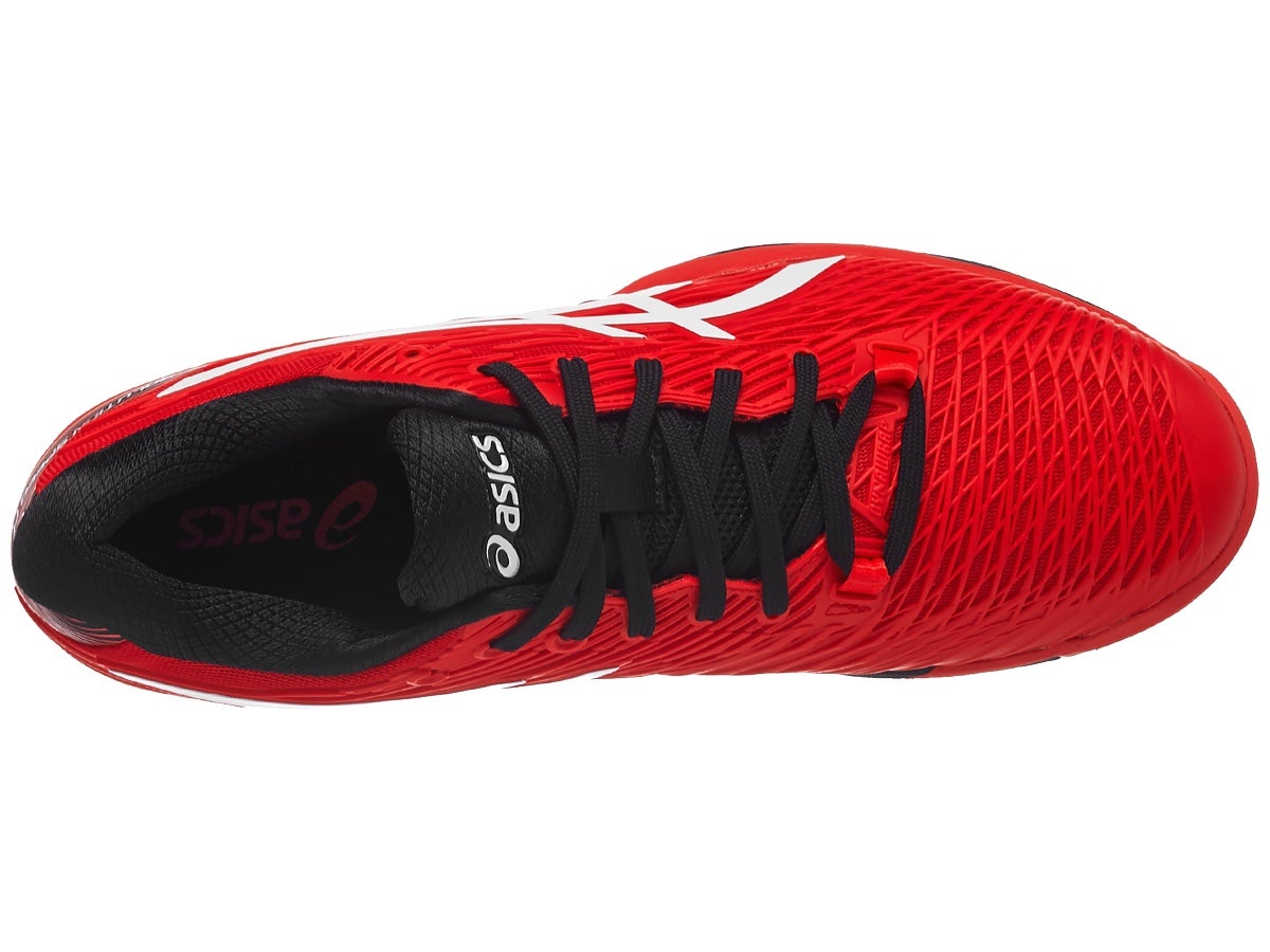 Tenis Asics Gel Solution Speed FF 2 Electrid Red/White
