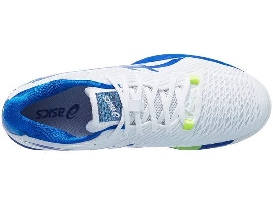 Tenis Asics Solution Speed FF 2  (White/Tuna Blue)
