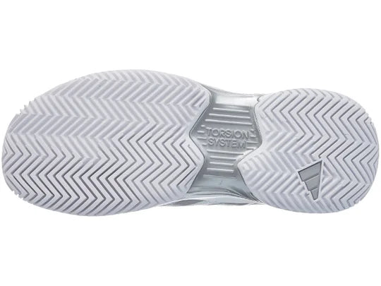 Tenis Adidas CourtJam Control (White/Silver Metallic)