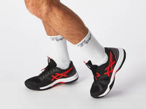 Tenis Asics Gel Padel Pro 5 Caballero Black/Cherry Tomato