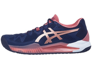 Tenis Asics Gel Resolution 8 Peacoat/Rose Gold