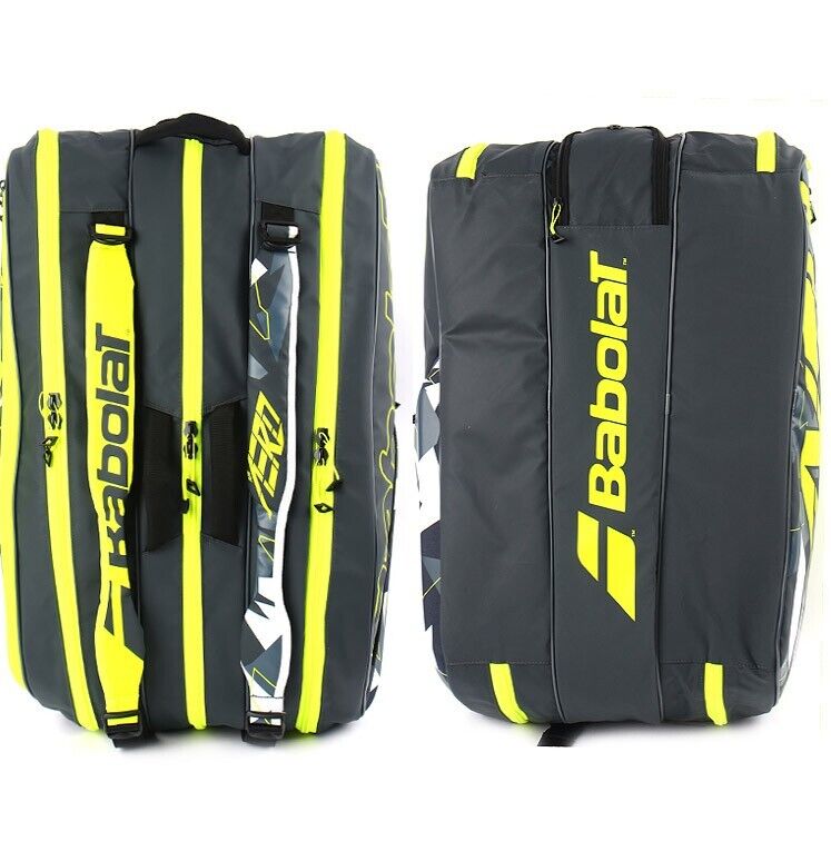 Maleta Babolat Pure Aero x12 (Grey/Yellow/White)