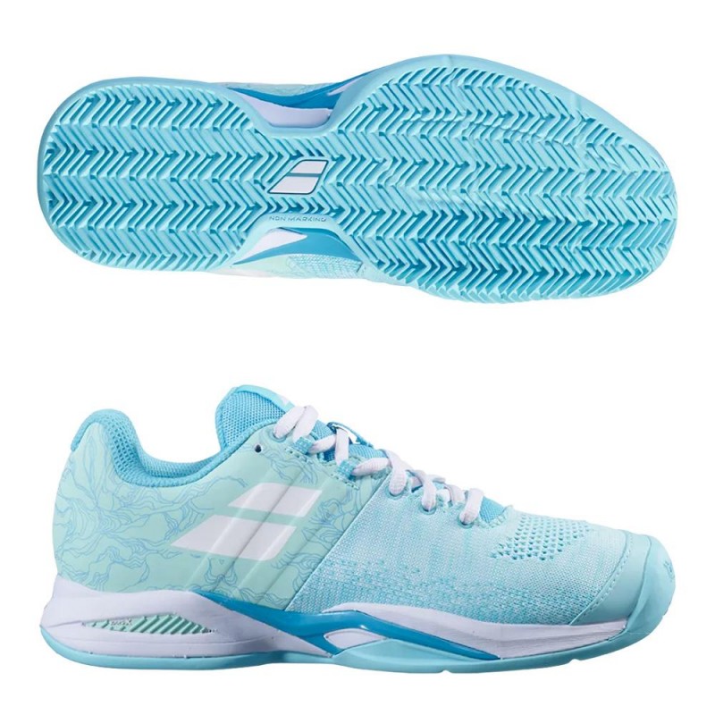 Tenis Babolat Propulse Blast Clay (Turquesa/Blanco)