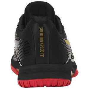 Tenis Asics Gel Solution Speed FF Black/Gold