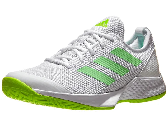 Tenis Adidas CourtFlash Caballero (White/Green)GY4007