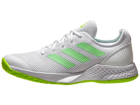 Tenis Adidas CourtFlash Caballero (White/Green)GY4007