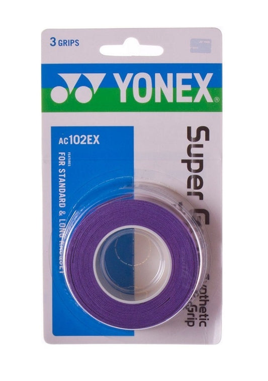 Overgrip Yonex Super Grap 3 piezas Morado